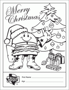 Christmas Coloring Sheet